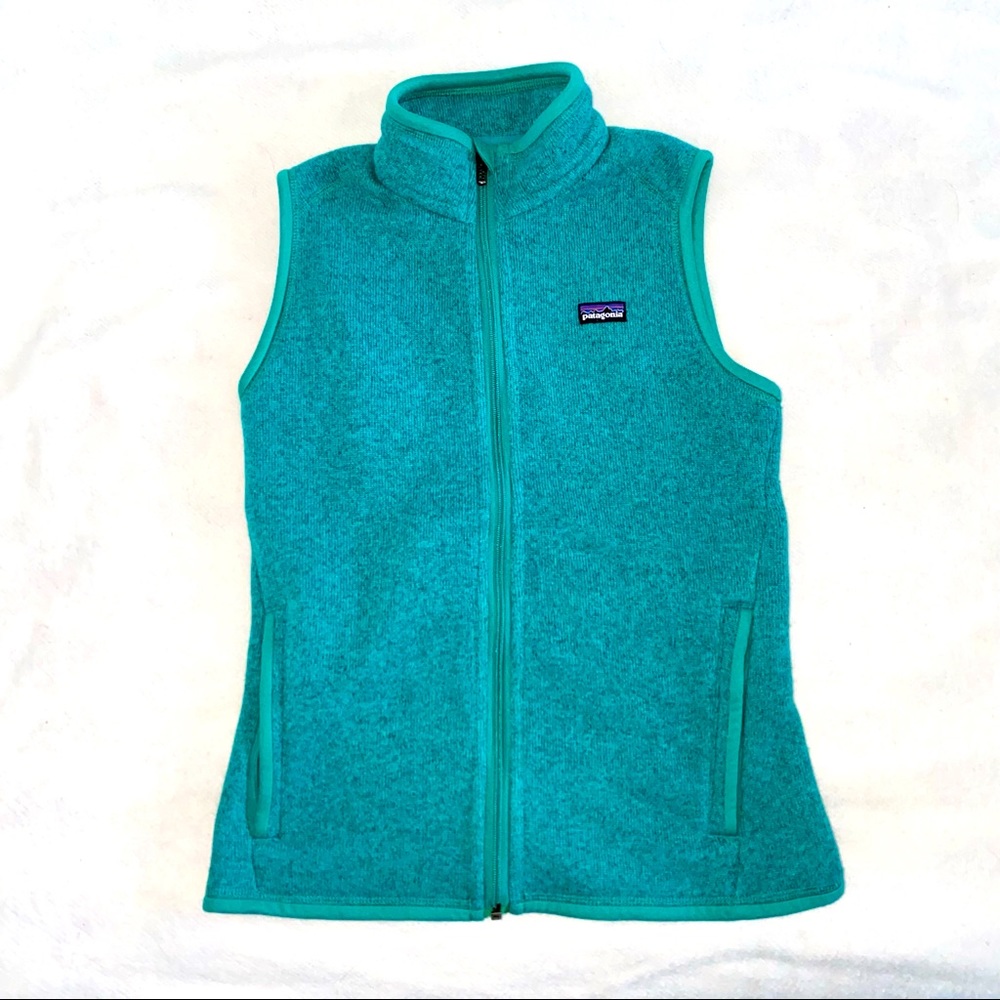 Patagonia green Better Sweater women’s vest